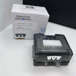 Creative Memories Jammies Shirt Chain Border Maker Punch Cartridge BMC Brand New